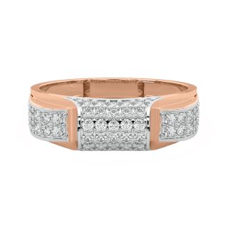 Linara Round Diamond Ring For Him